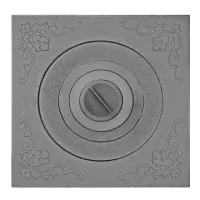 плита чугунная п-1-5 одноконфорочная большая, 512*512*20 мм, рубцовск