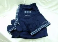 набор "сауна" (простыня+полотенце с вышив. жен.)