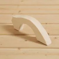 ручка дверная из липы 24*7*2,6 см,  добропаровъ 