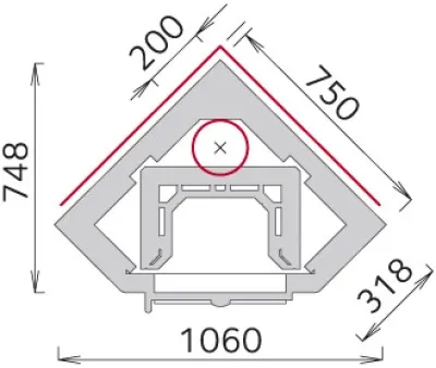 печь-камин tulikivi ktu1010/92
