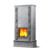 печь-камин tulikivi akko natural 2235 мм 