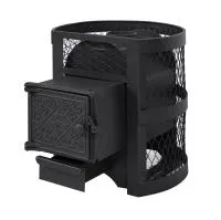 печь для бани протопи дачник финка чугунная дверка