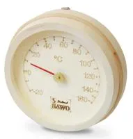 термометр sawo 175-tp, круглый, сосна, 230*40 мм