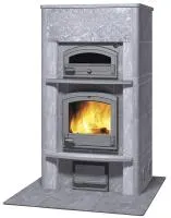 печь-камин tulikivi tlu2000/91 classic с духовкой (нижнее)