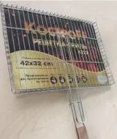 решетка-гриль универс. глубокая 42*32*20см костроff, актив