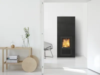 печь-камин tulikivi vaala  h2100 мм