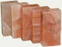 плитка соляная (соль гималайская) 200*100*25 мм, сторона шлифованная