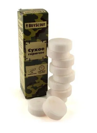 сухое горючее "следопыт" (7шт)