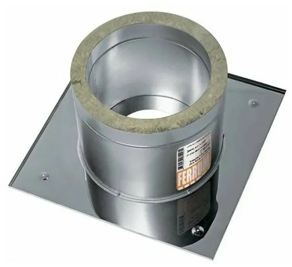 разделка феррум потолочная нержавеющая (430/0,5 мм), 500 ф130