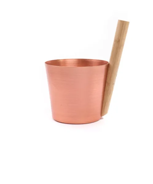 набор банный oxy-m copper-2 (ушат 5л, черпак 33см) медный 212f, банный эксперт