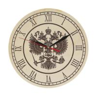часы банные двуглавый орел, 25 см, добропаровъ