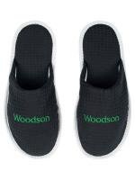тапочки woodson вафельные р.43-46 черный
