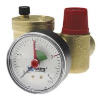 группа безопасности котла "valtec" 1", 3 бар (компактная)