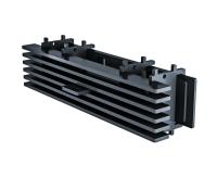 решетка-жалюзи изистим конвекционная для установки в кирпичную кладку 