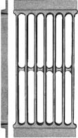 колосник чугунный печной рд-7, 290*135*20 мм, рубцовск